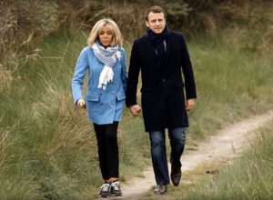 The future France's first lady