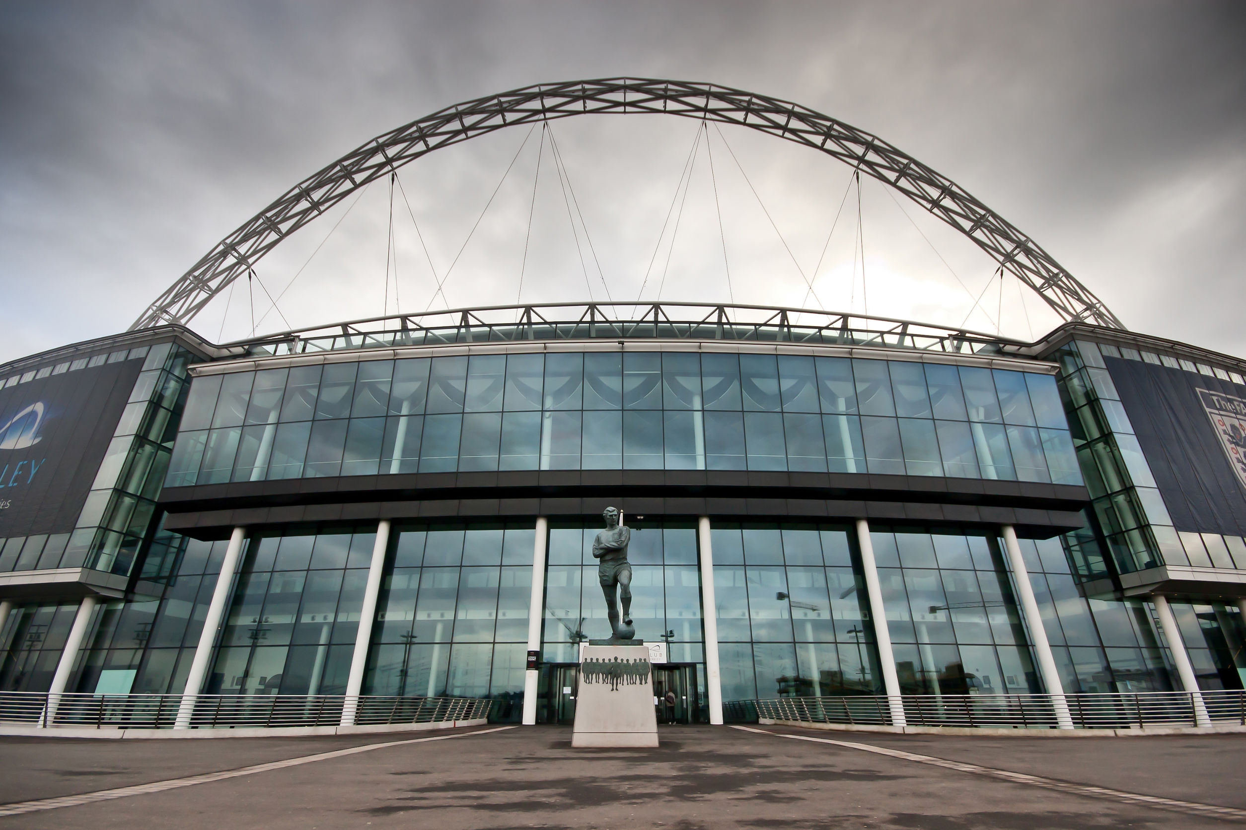 Wembley Stadium, the largest in the UK