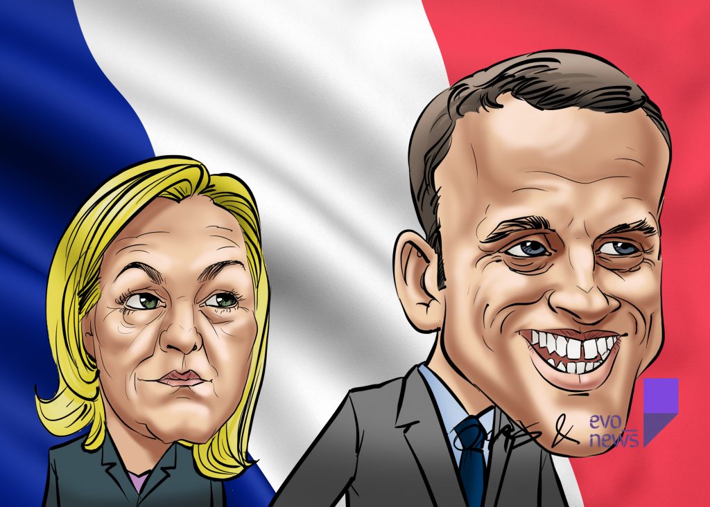 Macron is favourite for presidency