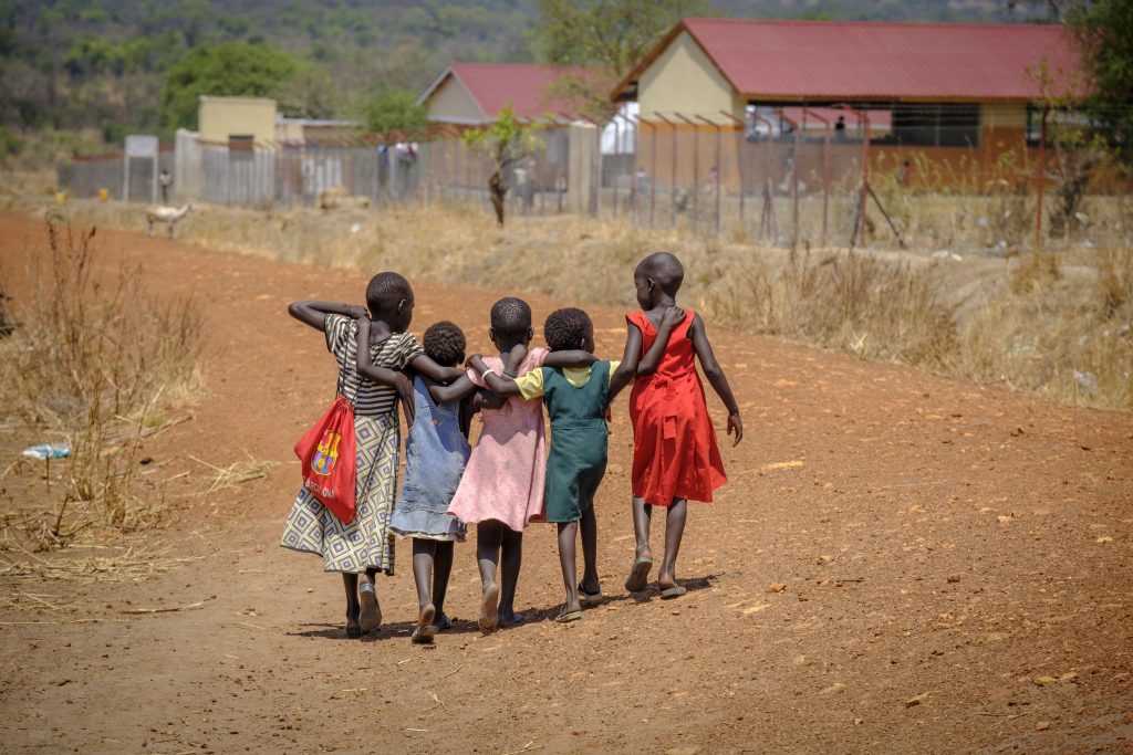 Children forced to become refugees by South Sudan conflict