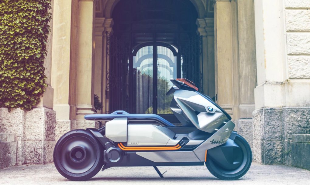 This is the electric motorcycle of the future