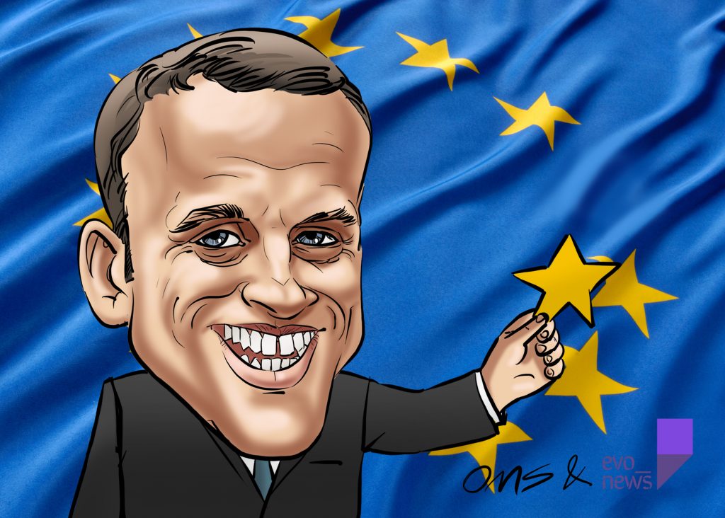 Macron does not rule out the prospect of Frexit.
