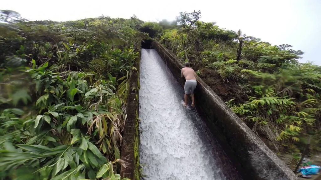 This waterslide in Hawaii is forbidden