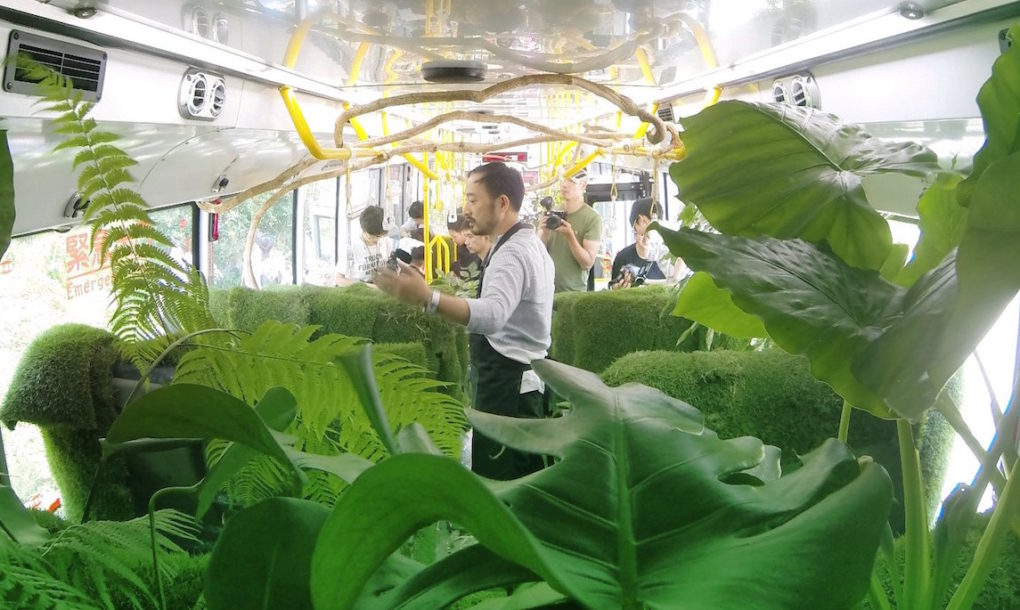 This city bus in Taiwan reconnects commuters to nature