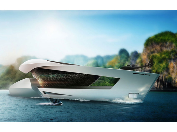 From the Future - CF8 Concept Yacht