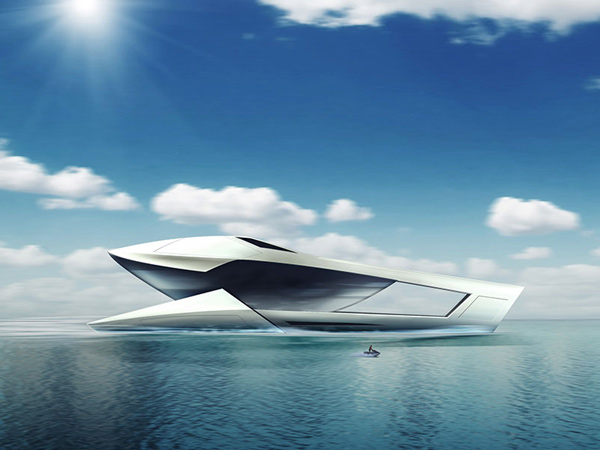 From the Future - CF8 Concept Yacht