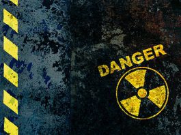 Warning sign : nuclear danger