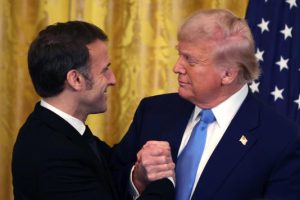 Trump and macron