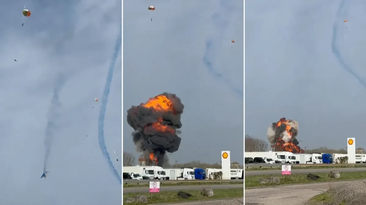 alpha jets crashing in france